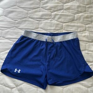 Under Armour Women's Blue Athletic Shorts